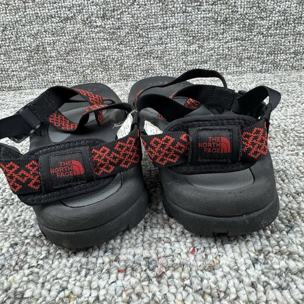 Vintage The North Face Padillac Sandals Mens 10 Straps Slip On Hiking Black Red